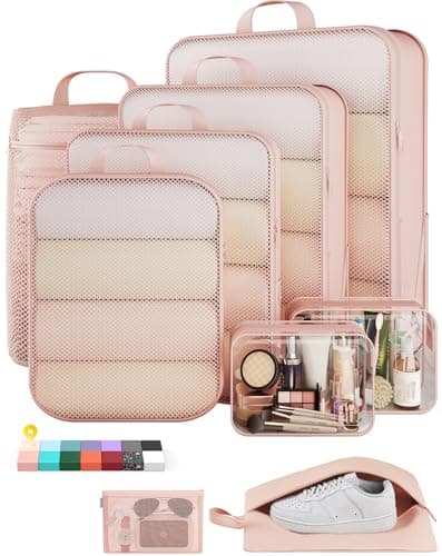Veken Compression Packing Cubes (Expandable Set)