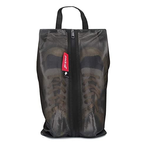 pack all Water-Resistant Travel Shoe Pouch