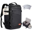 LOVEVOOK Carry-On Travel Backpack with Folding Shoe Compartment
