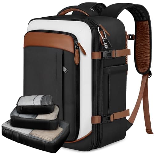 Vancropak 40L Expandable Carry-On Travel Backpack